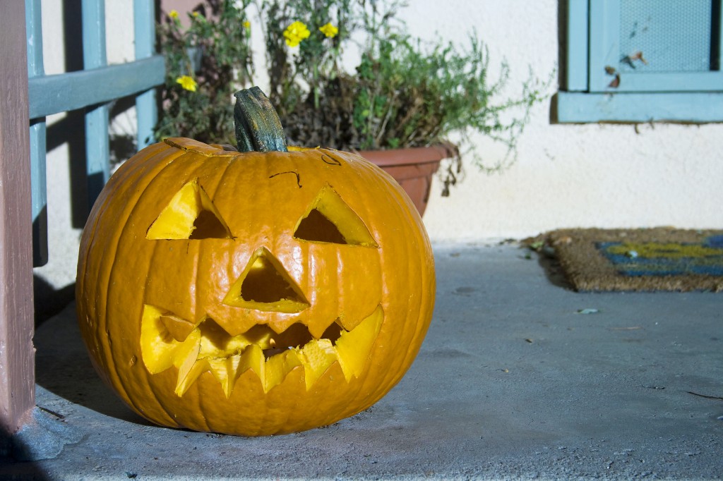 Olivia designed it, I carved it. 